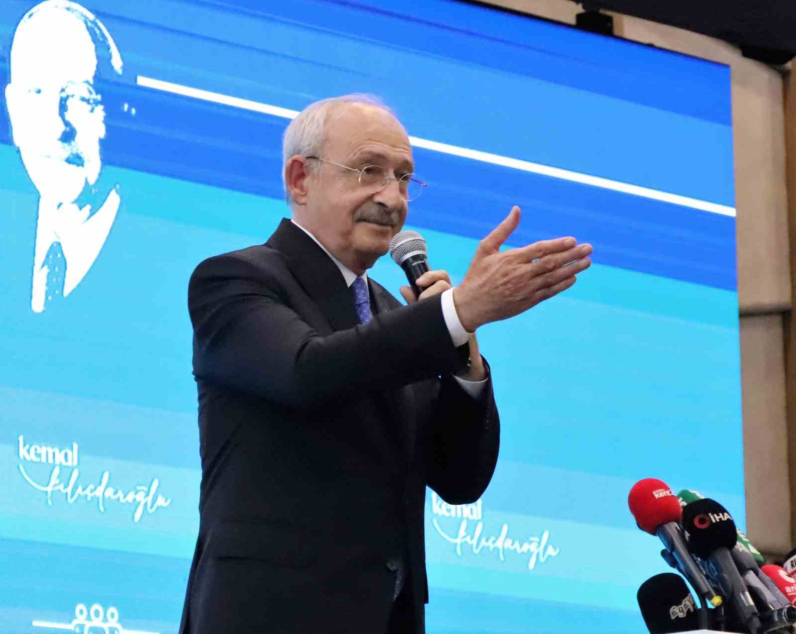 CUMHURİYET HALK PARTİSİ GENEL BAŞKANI VE MİLLET İTTİFAKI CUMHURBAŞKANI ADAYI