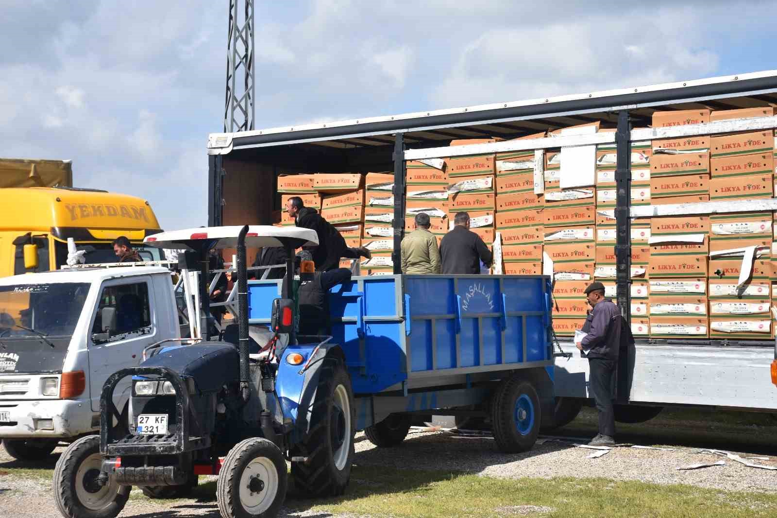 ÇİFTÇİLERE  VERİLEN FİDE DESTEĞİ 33 MİLYONU BULDU