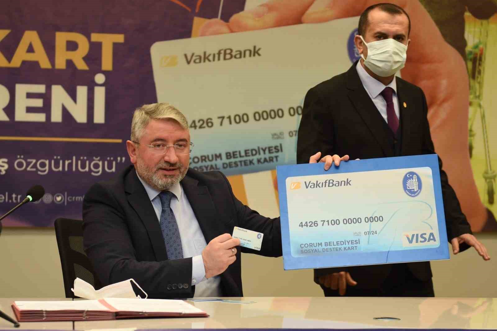 ÇORUM BELEDİYESİ'NDEN İHTİYAÇ SAHİPLERİNE 3 MİLYON TL'LİK DESTEK
