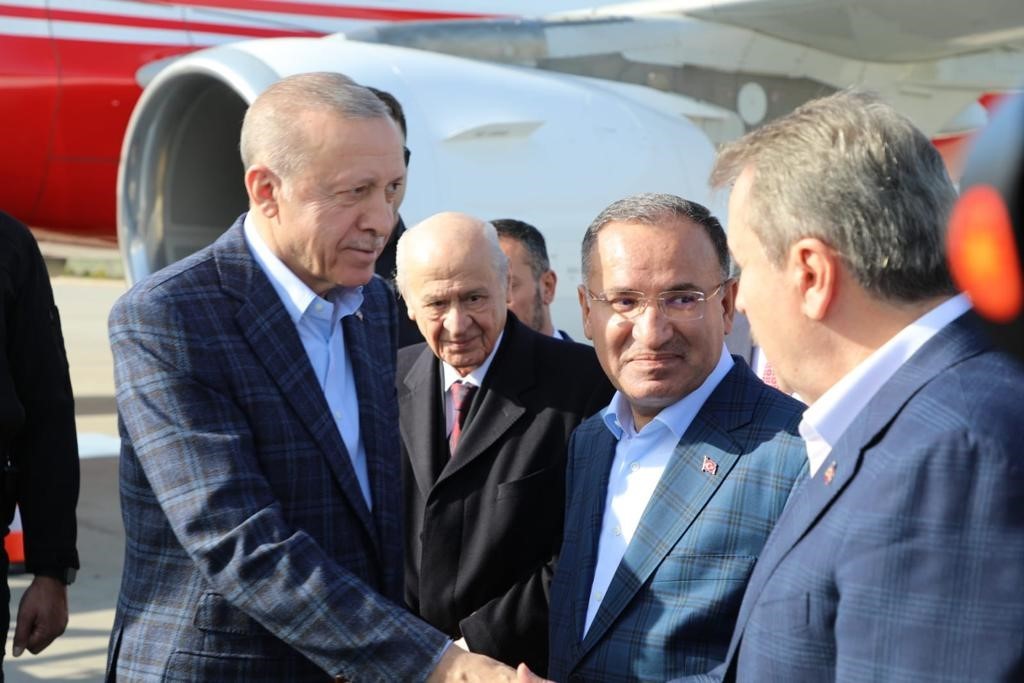 CUMHURBAŞKANI RECEP TAYYİP ERDOĞAN, AFET KONUTLARI TEMEL ATMA TÖRENİ VE