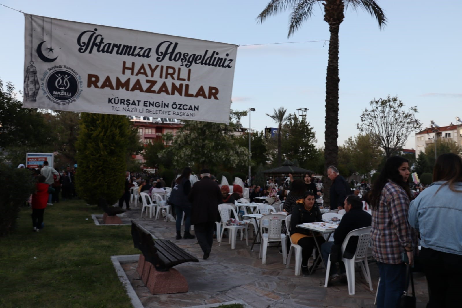 CUMHURİYET PARKI NAZİLLİ’Yİ AĞIRLADI