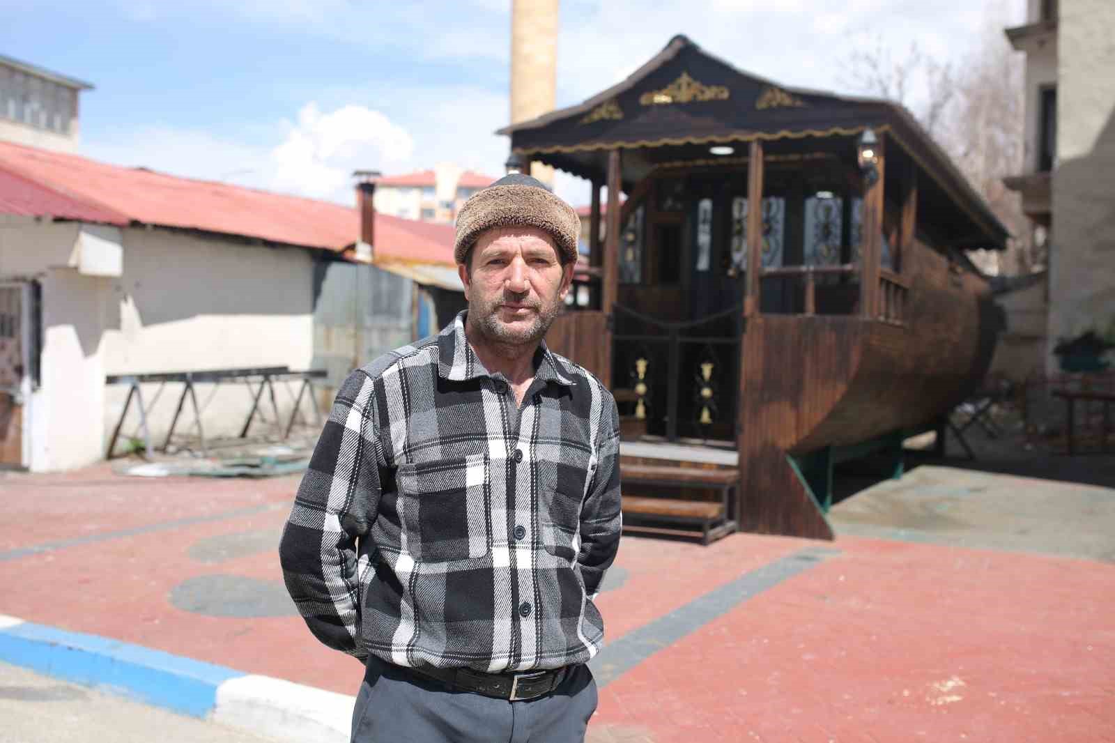 ERZURUMLU DEMİRCİ USTASI ÖZER TİRİTOĞLU, BİR YIL ÖNCE YAPMAYI PLANLADIĞI