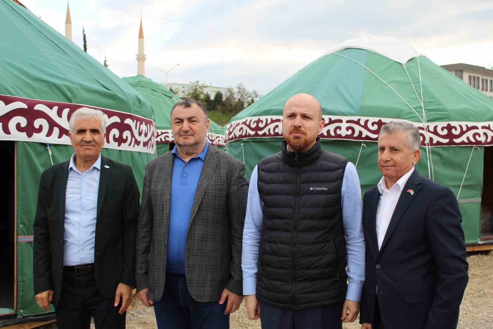 DÜNYA AHISKA TÜRKLERİ BİRLİĞİ, DEPREM BÖLGELERİ İÇİN SEFERBER ETTİKLERİ ÇADIR