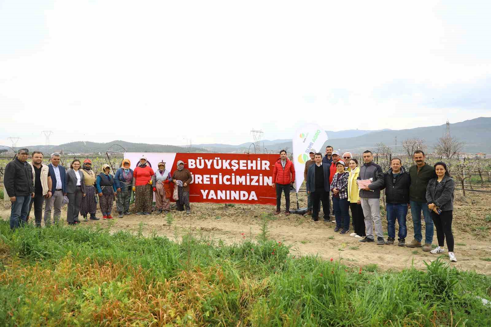 DENİZLİ BÜYÜKŞEHİR BELEDİYESİ ÇİFTÇİLERİN DAHA KALİTELİ VE SAĞLIKLI ÜRÜN ELDE