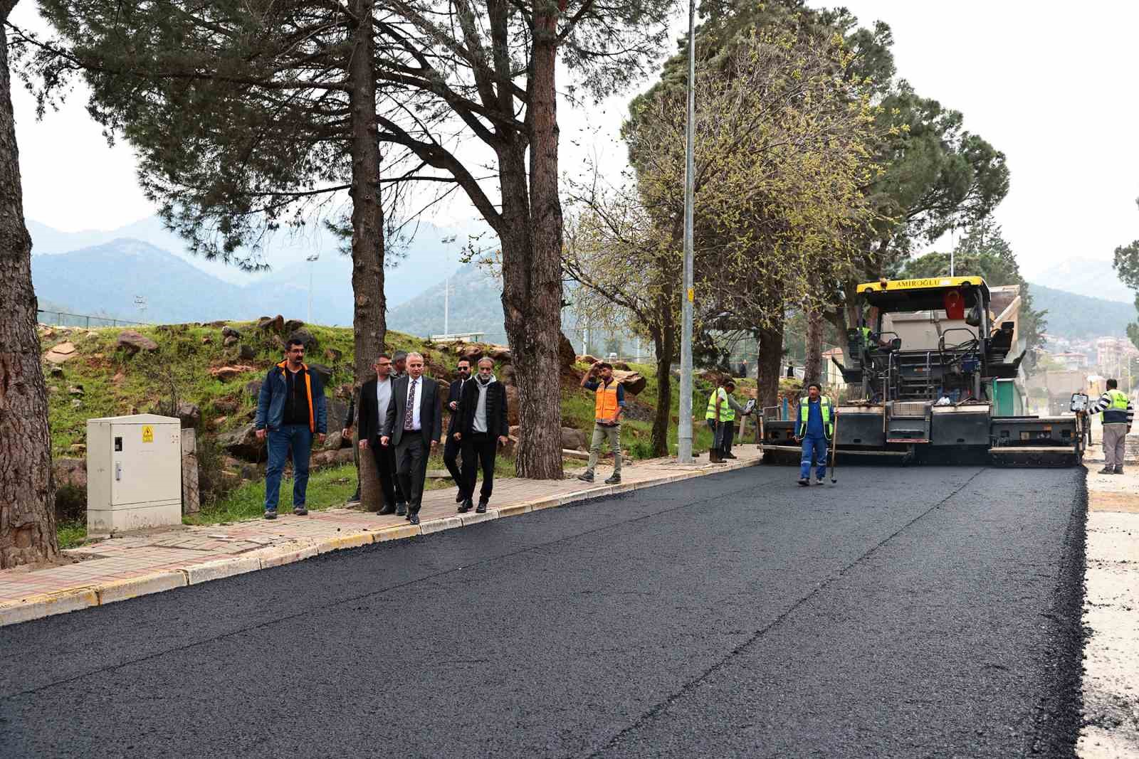DENİZLİ BÜYÜKŞEHİR BELEDİYESİ, ŞEHRİN ÖNEMLİ ARTERLERİNDEN BİRİ OLAN ŞİRİNKÖY YOLUNDA