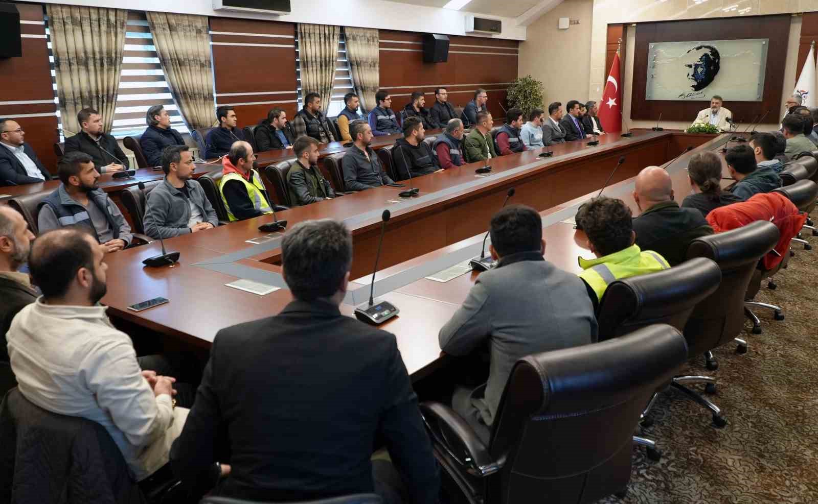 KARABÜK ÜNİVERSİTESİ (KBÜ) REKTÖRÜ PROF. DR. REFİK POLAT, KAHRAMANMARAŞ MERKEZLİ