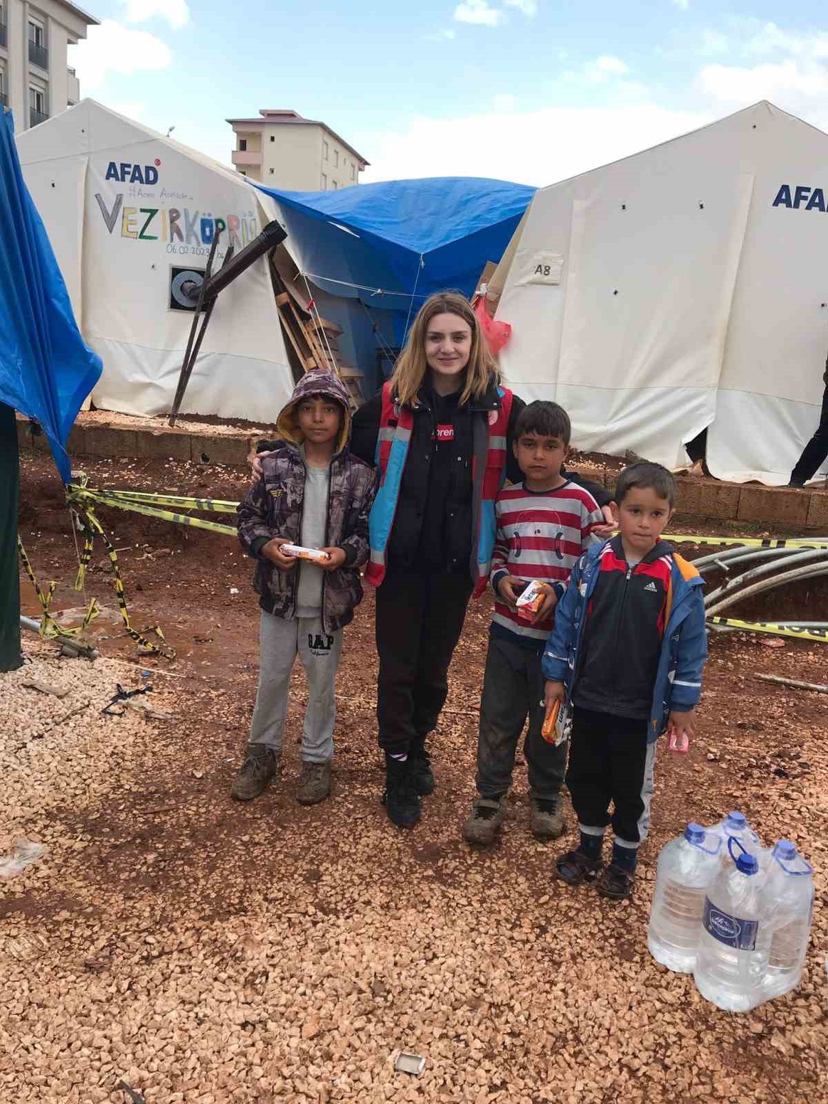 DÜZCE SOSYAL YARDIMLAŞMA VE DAYANIŞMA VAKFI PERSONELLERİ KAHRAMANMARAŞ’IN PAZARCIK İLÇESİNDE