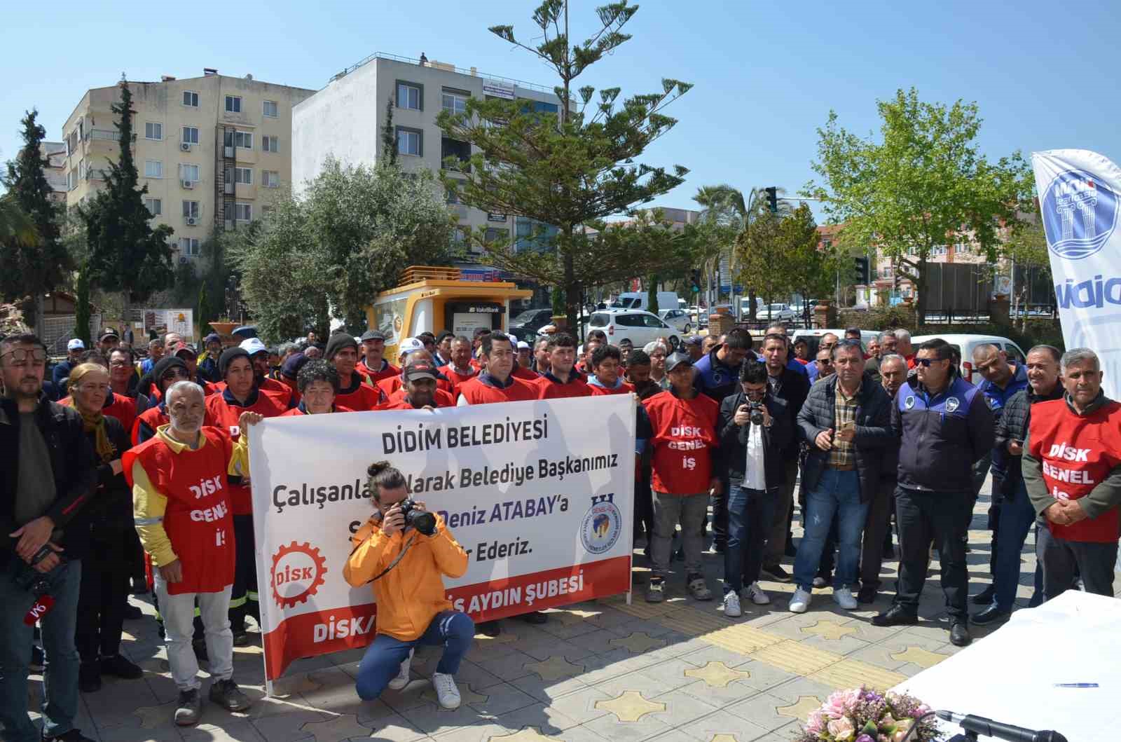 DİDİM BELEDİYESİ'NDE TOPLU SÖZLEŞME İMZALANDI