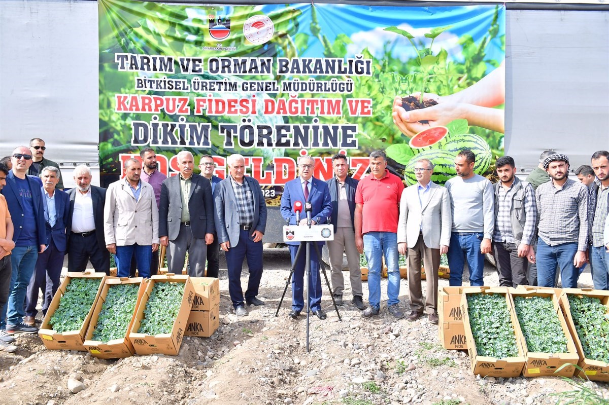 TARIM VE ORMAN BAKANLIĞI BİTKİSEL ÜRETİM GENEL MÜDÜRLÜĞÜ’NÜN DESTEKLERİYLE, DİYARBAKIR’DA