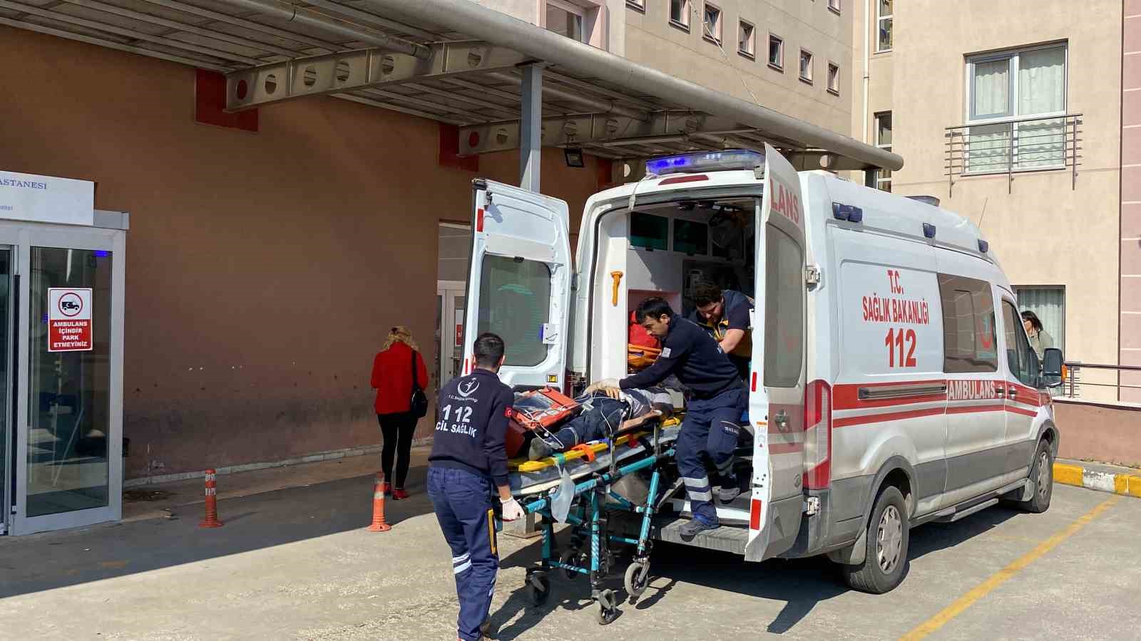 TEKİRDAĞ'IN ERGENE İLÇESİNDE BİR FABRİKADA ÇALIŞTIĞI ESNADA KALP KRİZİ GEÇİREN