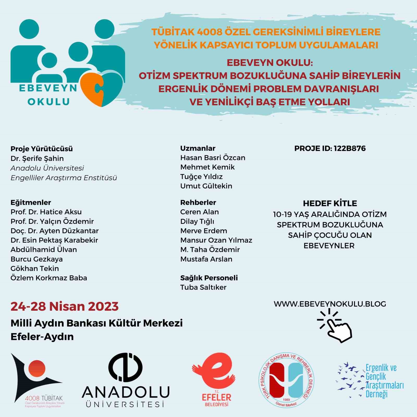 EFELER BELEDİYESİ, ANADOLU ÜNİVERSİTESİ YÜRÜTÜCÜLÜĞÜNDE YAPILACAK OLAN ÖZEL GEREKSİNİMLİ BİREYLERE