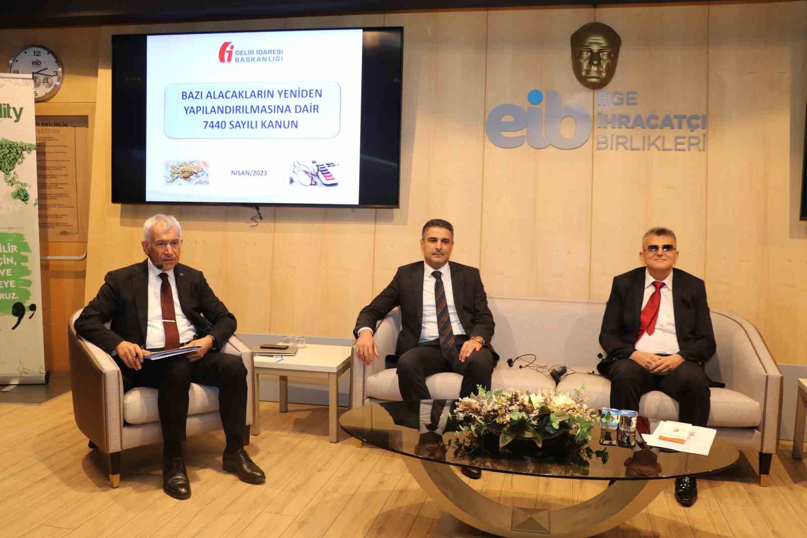 VERGİ BORCU YAPILANDIRMA KANUNUN DETAYLARI EGE İHRACATÇI BİRLİKLERİNİN (EİB) '7440