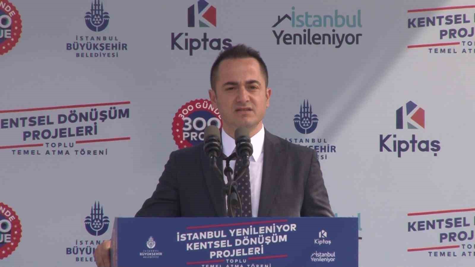 EKREM İMAMOĞLU KARTAL’DA KENTSEL DÖNÜŞÜM TEMEL ATMA TÖRENİNE KATILDI