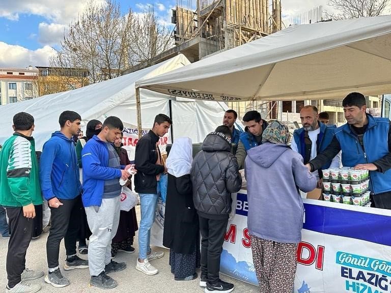ELAZIĞ BELEDİYESİ EKİPLERİ, 6 ŞUBATTA KAHRAMANMARAŞ MERKEZLİ MEYDANA GELEN DEPREMLERİN