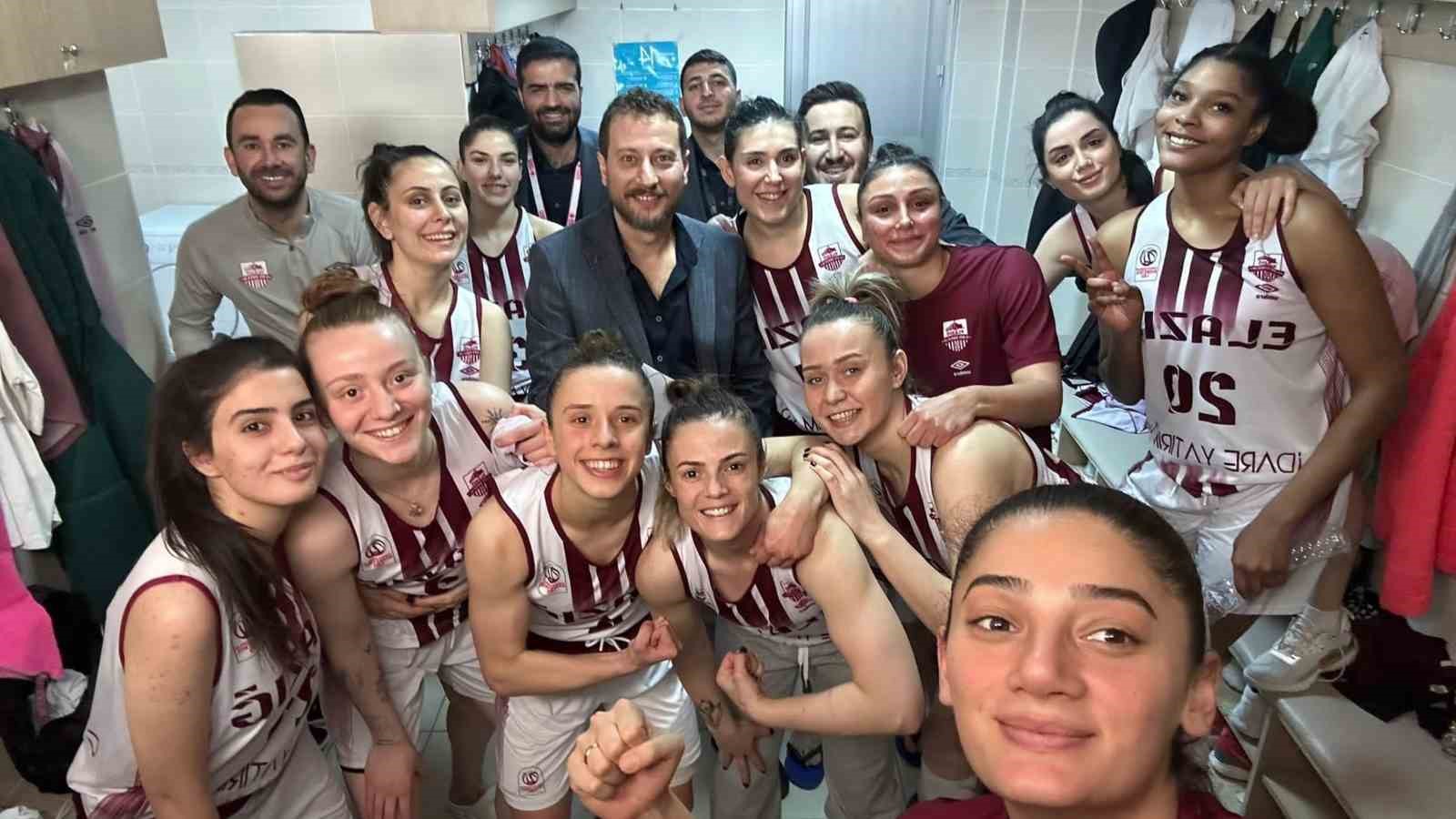 ELAZIĞ İL ÖZEL İDARE, TKBL'DE NORMAL SEZONU 7. BİTİRDİ