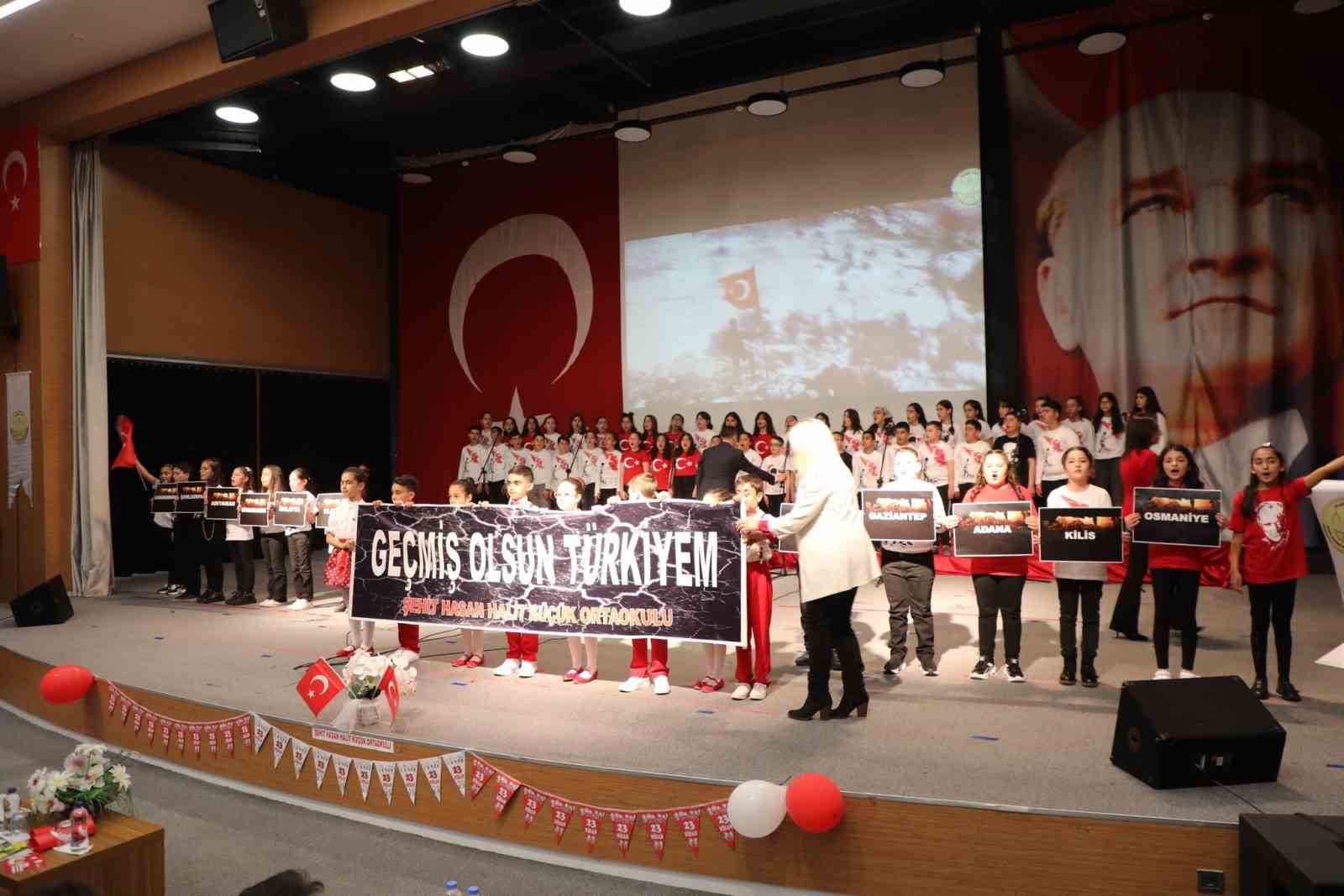 ELAZIĞ'DA, 23 NİSAN ULUSAL EGEMENLİK VE ÇOCUK BAYRAMI’NIN 103. YIL