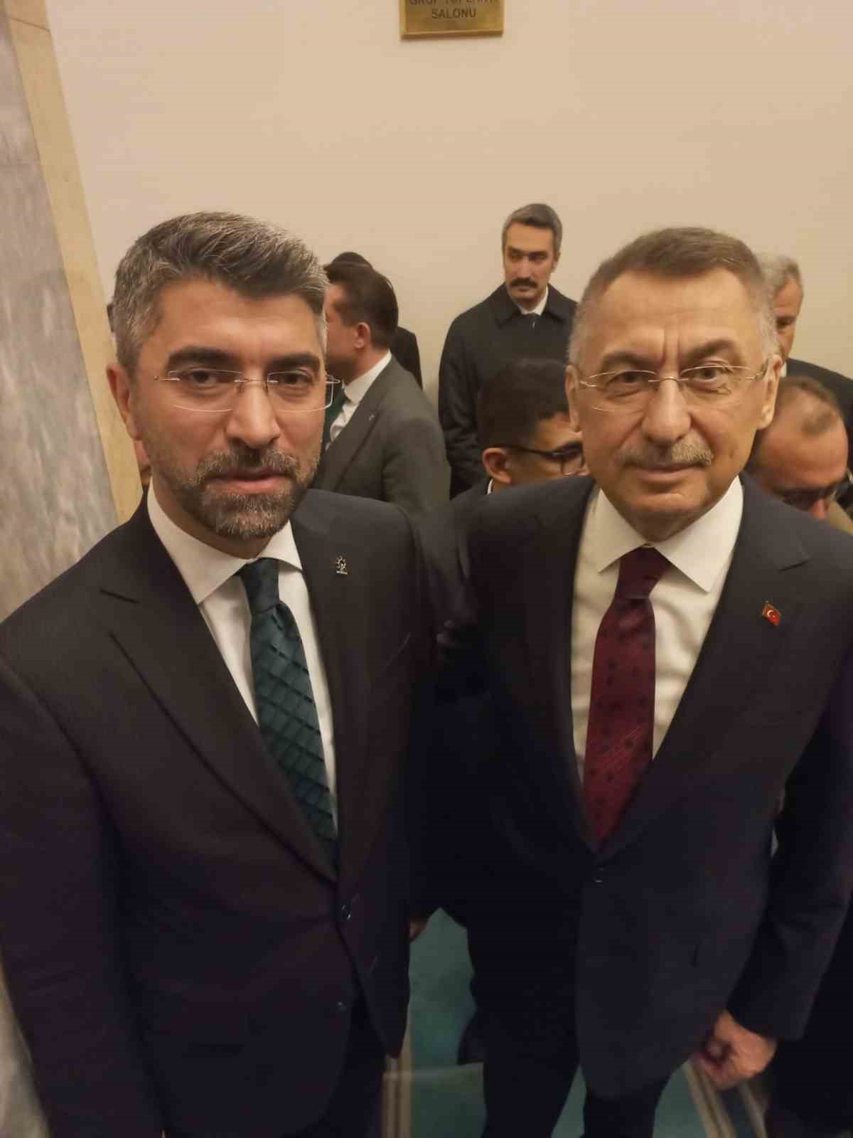 İL BAŞKANLIĞI GÖREVİNE ATANDIKTAN SONRA İLK DEFA PARTİSİNİN GRUP TOPLANTISINA