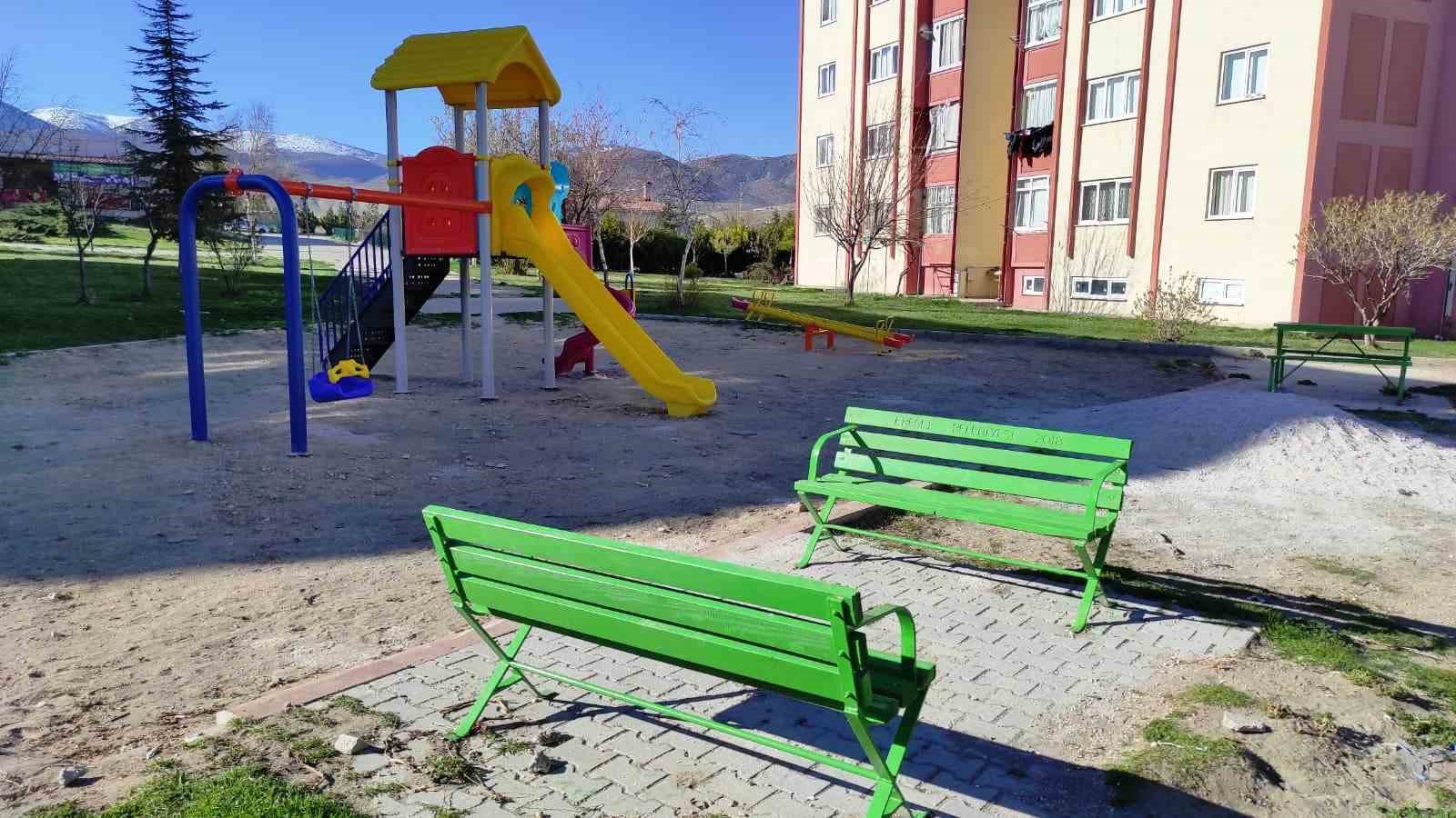 Ereğli’de TOKİ Parkı yenilendi