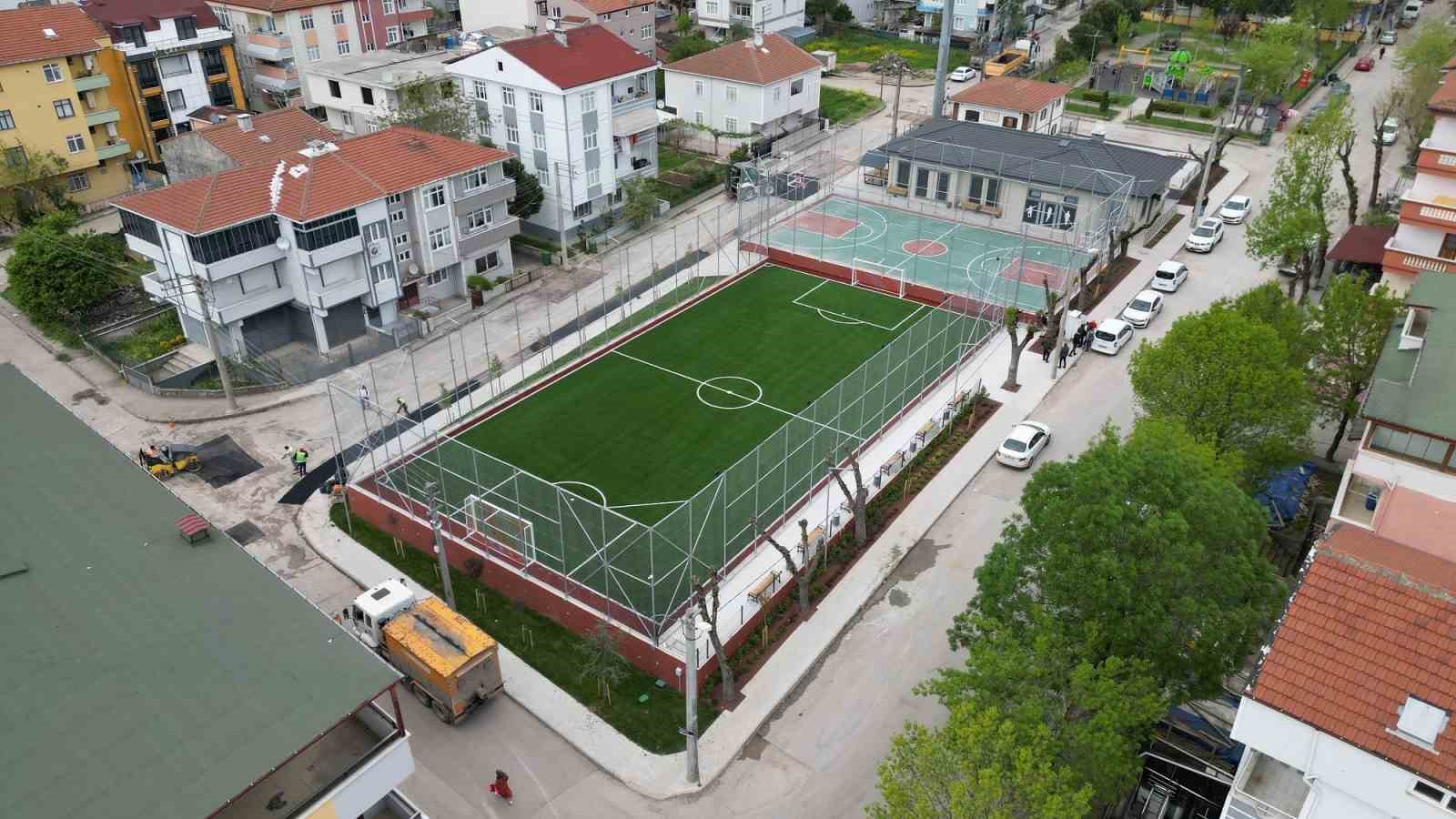 KÖRFEZ BELEDİYESİ TARAFINDAN YAPIMINA EYLÜL AYINDA BAŞLANAN VE İKİ MAHALLEYİ
