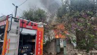 BANDIRMA'DA MÜSTAKİL EVDE ÇIKAN YANGINDA MADDİ HASAR MEYDANA GELDİ