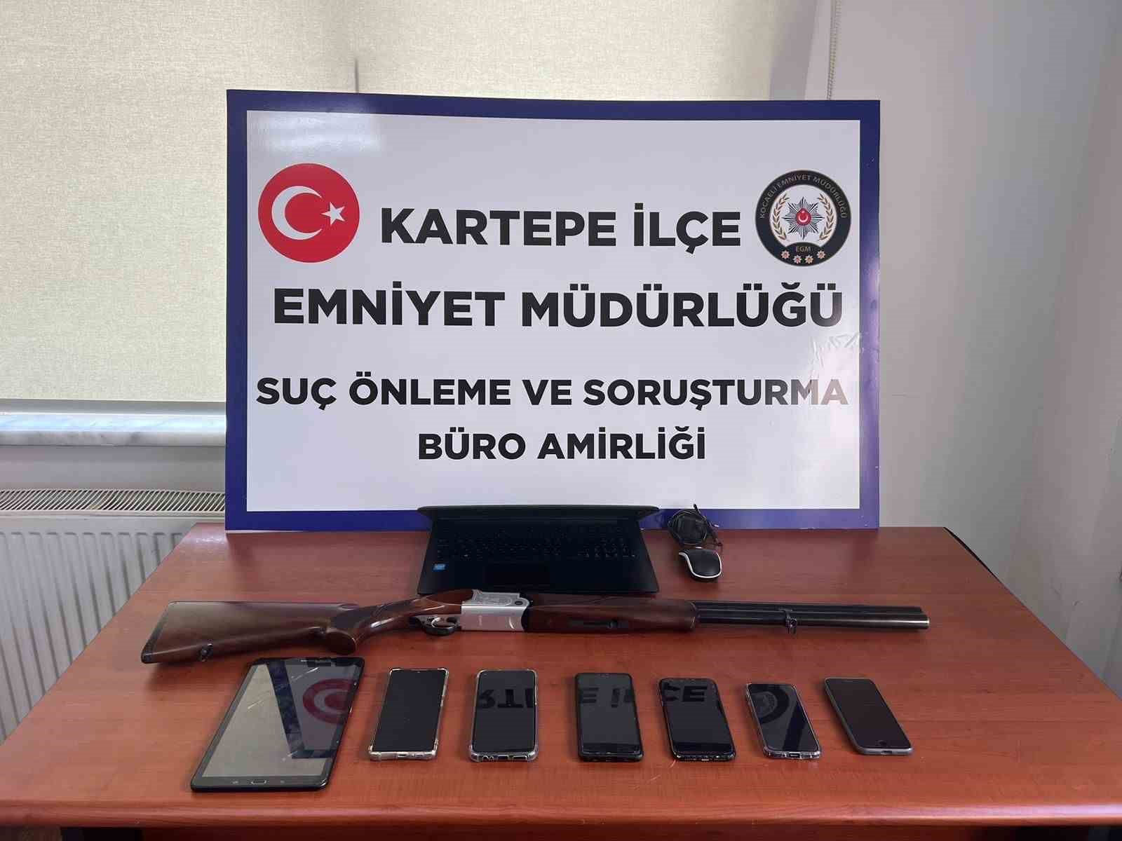 KOCAELİ'NİN KARTEPE İLÇESİNDE 4 FARKLI EVDEN TELEFON, TABLET VE BİLGİSAYAR