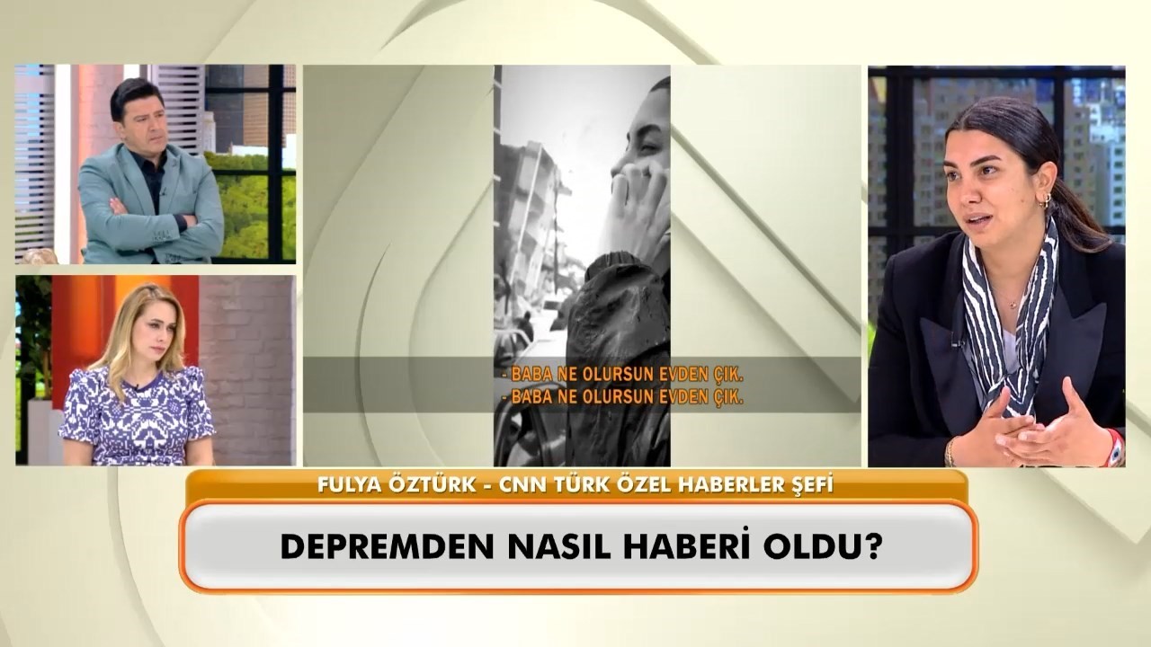 KAHRAMANMARAŞ MERKEZLİ DEPREMLERDE, BÖLGEYE GİDEREK YAPTIĞI CANLI YAYINLAR İLE DEPREMİN