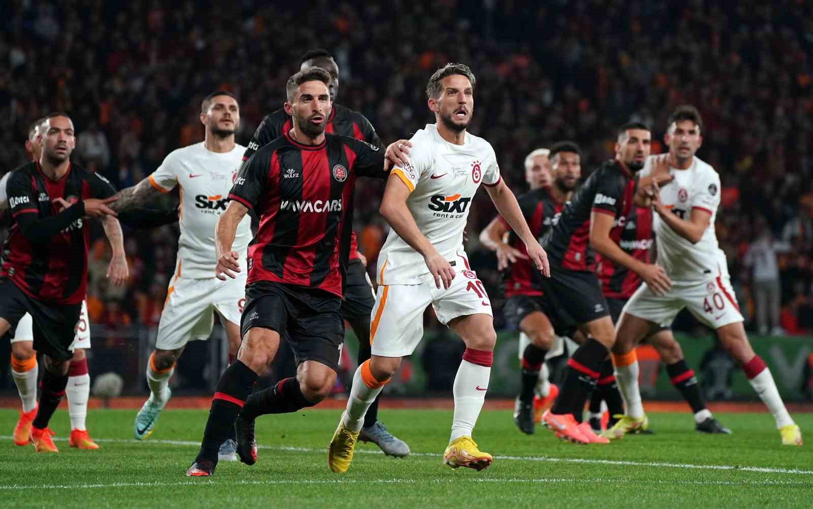 GALATASARAY, SPOR TOTO SÜPER LİG’DE YARIN EVİNDE OYNAYACAĞI FATİH KARAGÜMRÜK