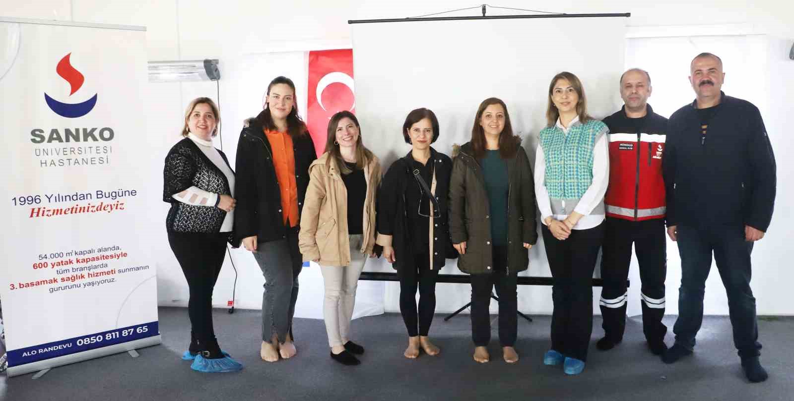SANKO ÜNİVERSİTESİ HASTANESİ İLE GAZİANTEP İL SAĞLIK MÜDÜRLÜĞÜ DEPREMDEN ETKİLENEN