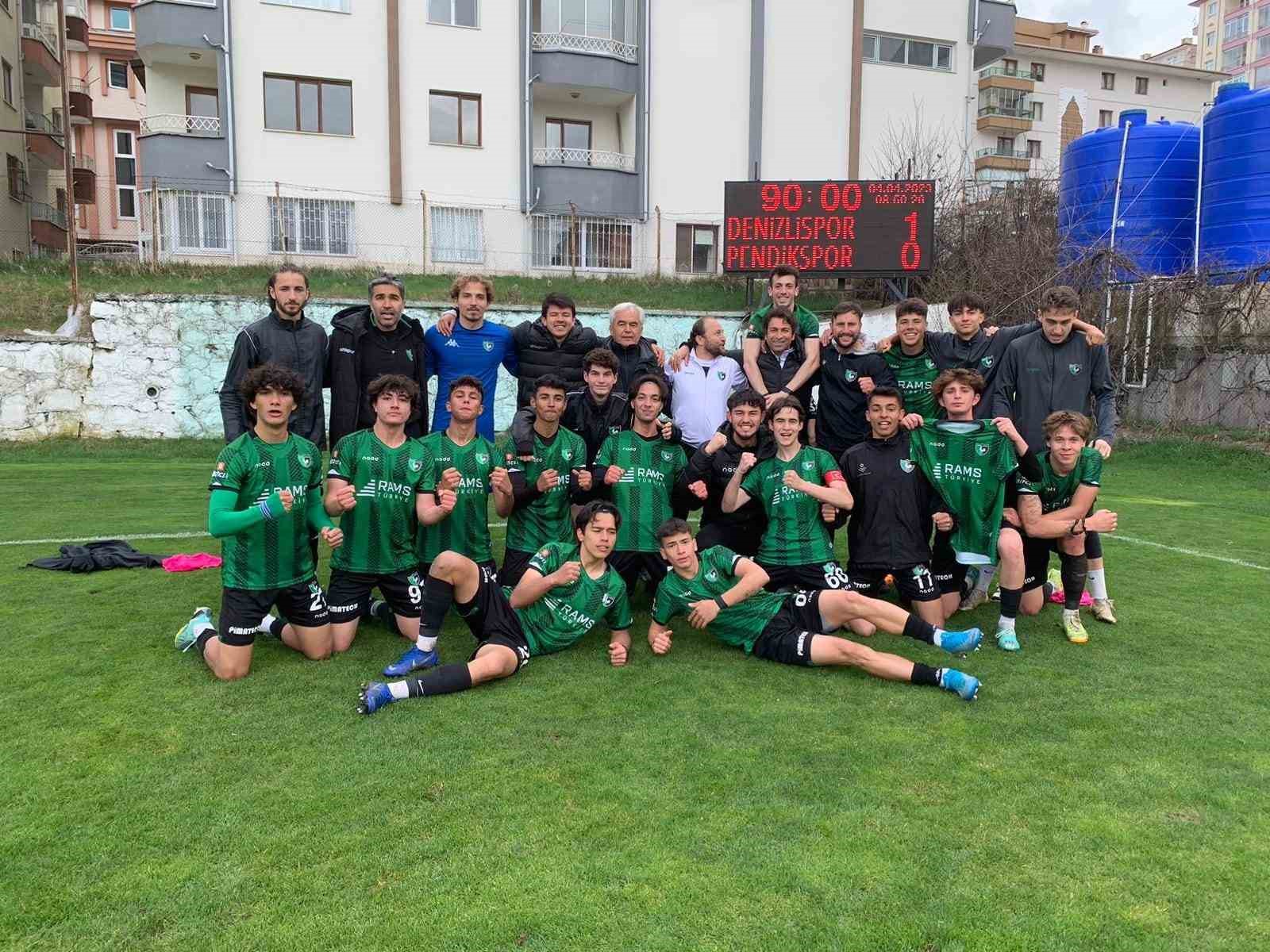 TFF U19 ELİT A LİGİNE YÜKSELME GRUBU İKİNCİ MAÇINDA DENİZLİSPOR