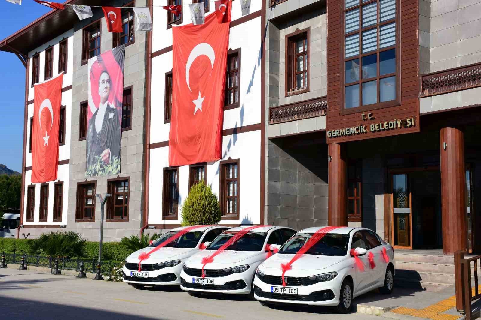 GERMENCİK BELEDİYESİ 3 ARAÇ DAHA ALDI