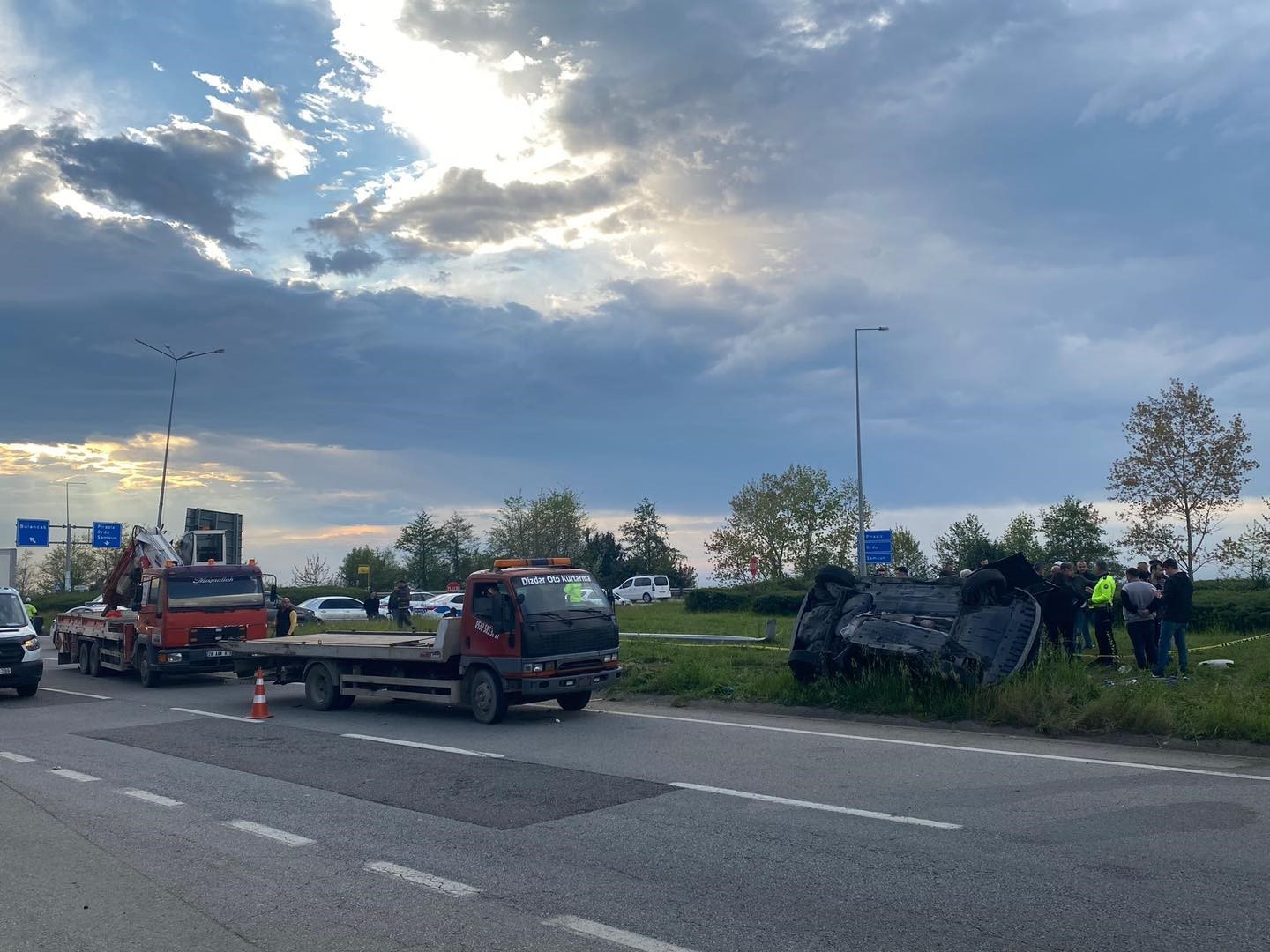 GİRESUN’UN BULANCAK İLÇESİNDE MEYDAN GELEN TRAFİK KAZASINDA 2 KİŞİ HAYATINI