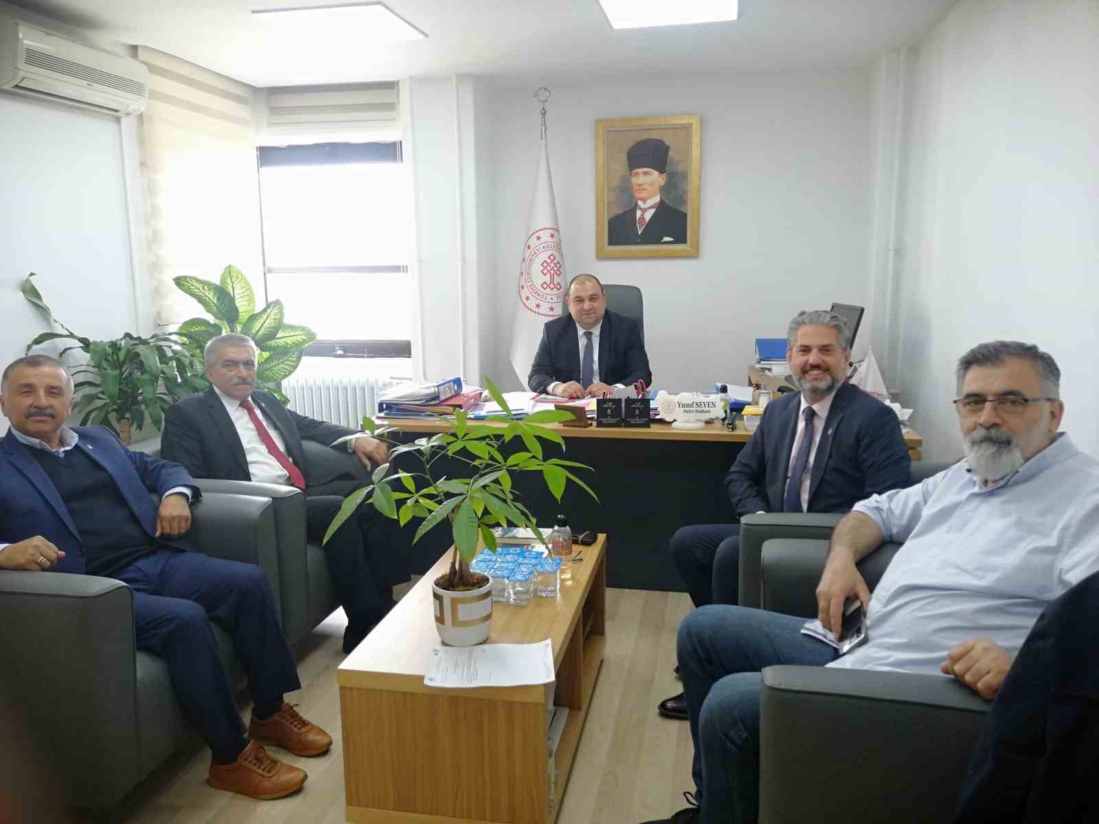 GÖLPAZARI BELEDİYE BAŞKANI HAYRİ SUER, KÜLTÜR VE TURİZM BAKANLIĞI KÜLTÜR