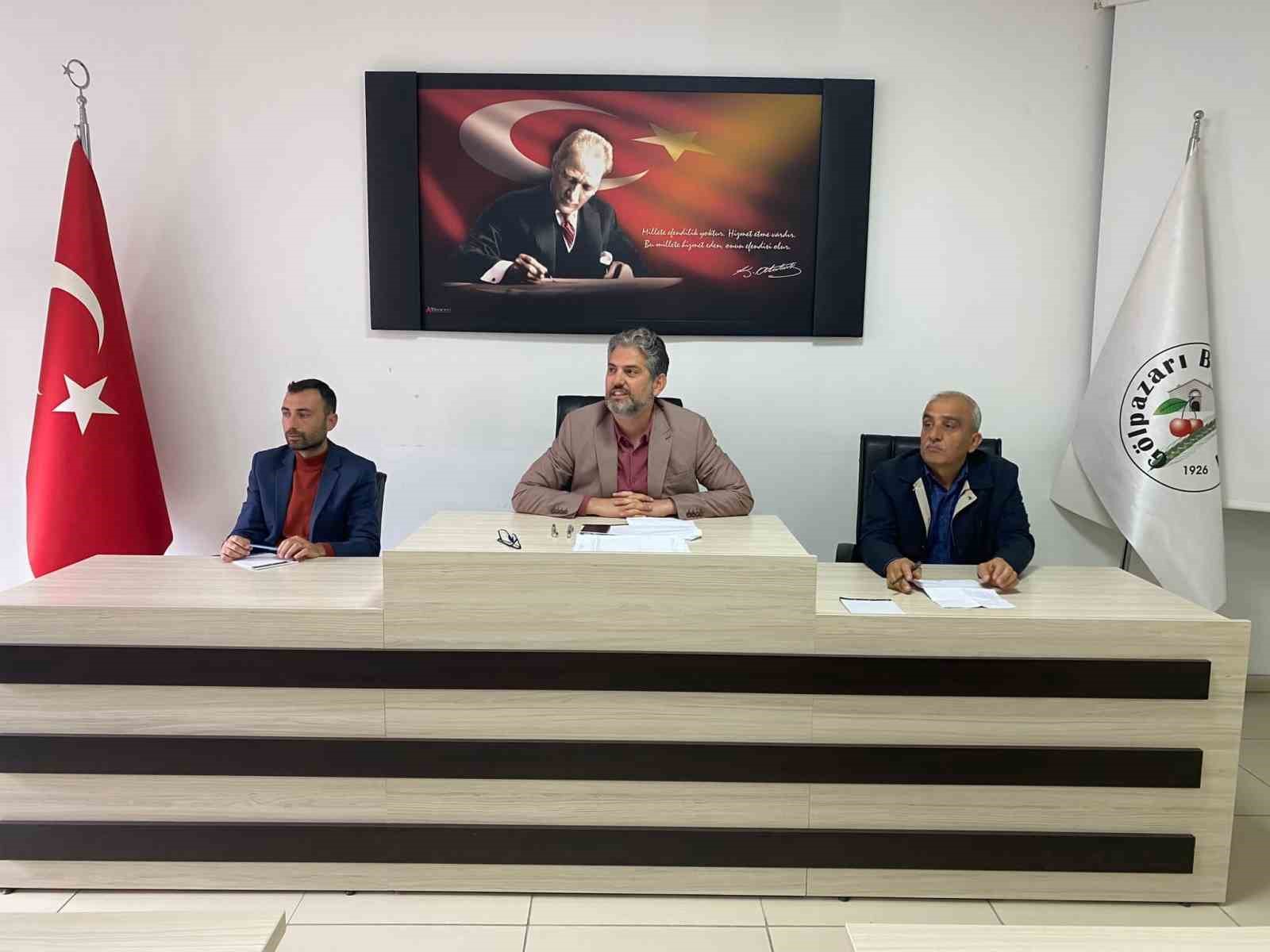 GÖLPAZARI BELEDİYESİ NİSAN AYI OLAĞAN MECLİS TOPLANTISINI GERÇEKLEŞTİRDİ