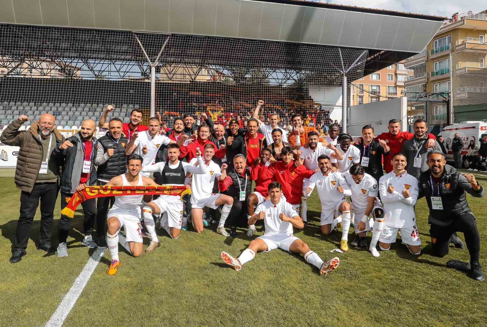 ANKARA KEÇİÖRENGÜCÜ'NÜ 3-2 MAĞLUP EDEN GÖZTEPE, BU SEZON İLK KEZ