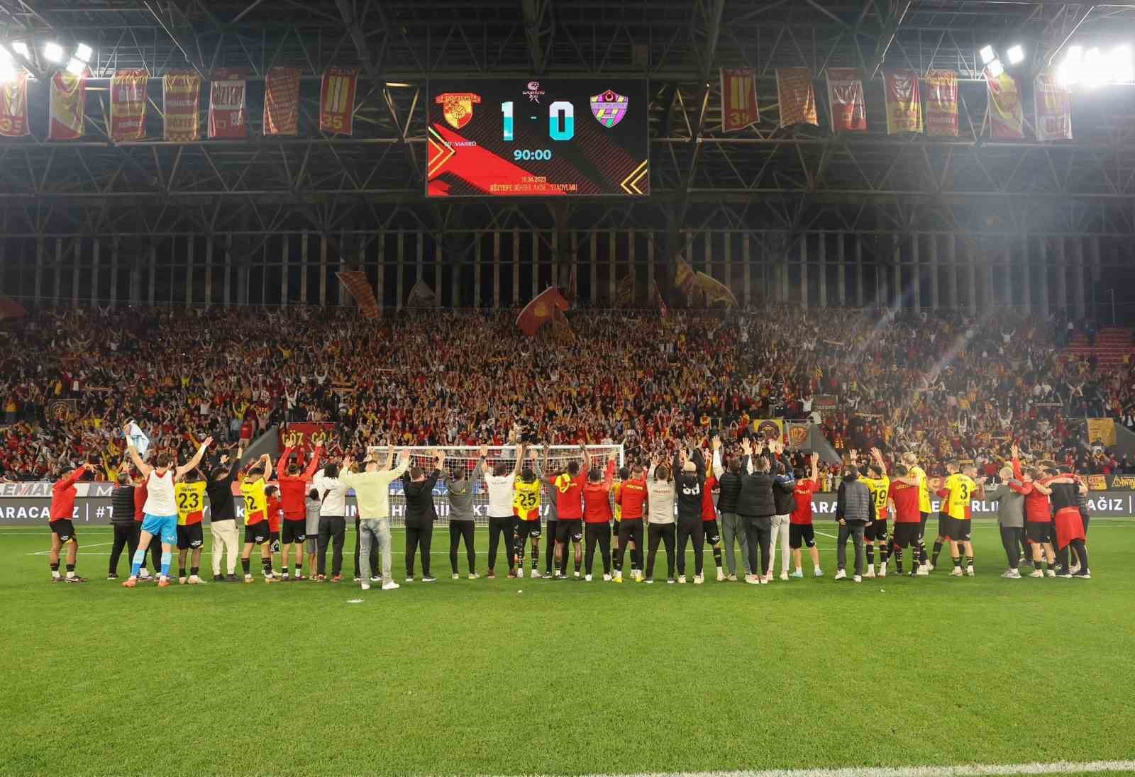 SPOR TOTO 1. LİG EKİPLERİNDEN GÖZTEPE, 33. HAFTA MÜCADELESİNDE EYÜPSPOR’U