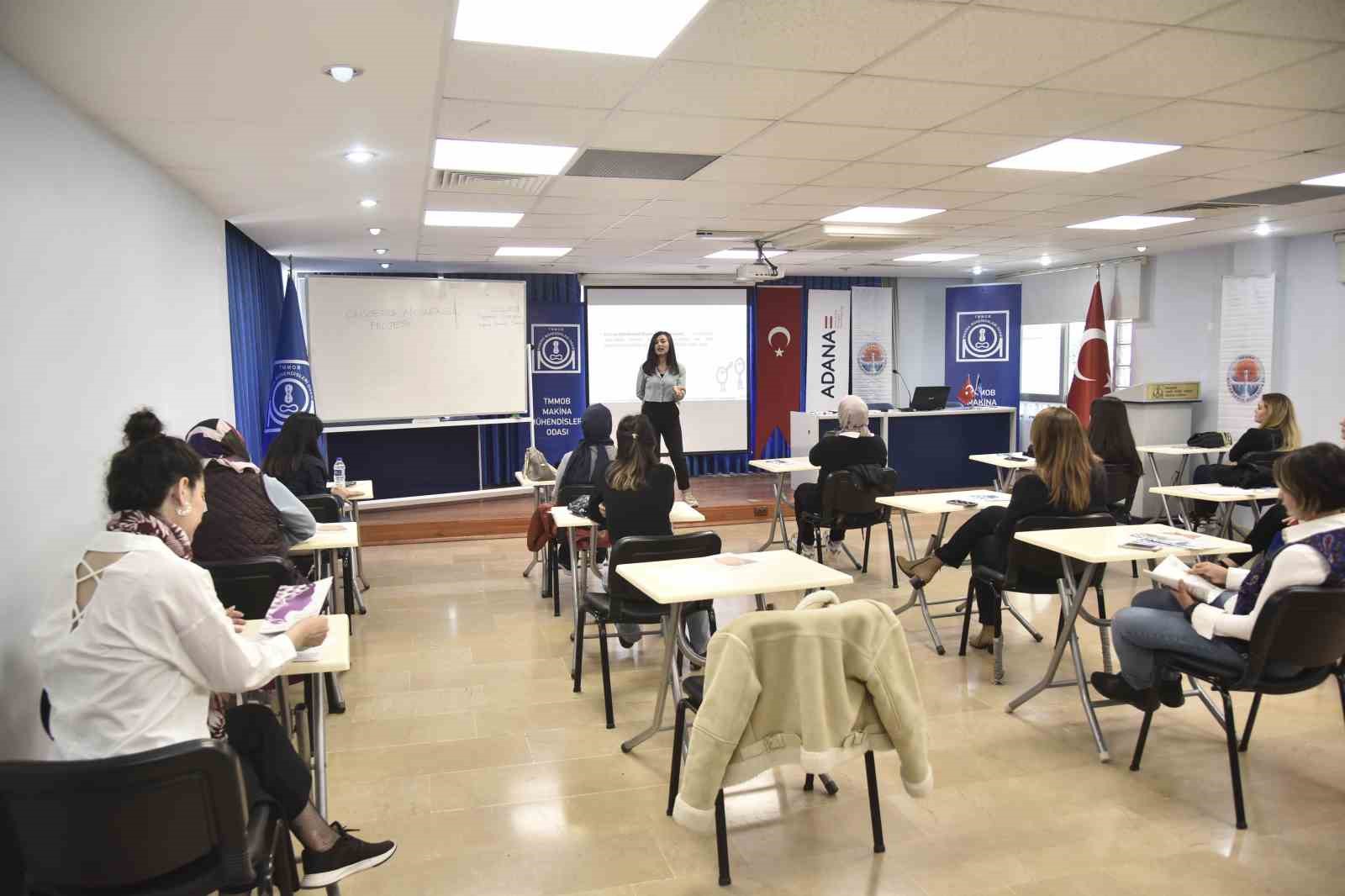 ADANA’DA "GÜÇLÜ KADIN GÜÇLÜ ADANA" PROJESİ ÇERÇEVESİNDE EĞİTİMLERDE BAŞARILI OLAN
