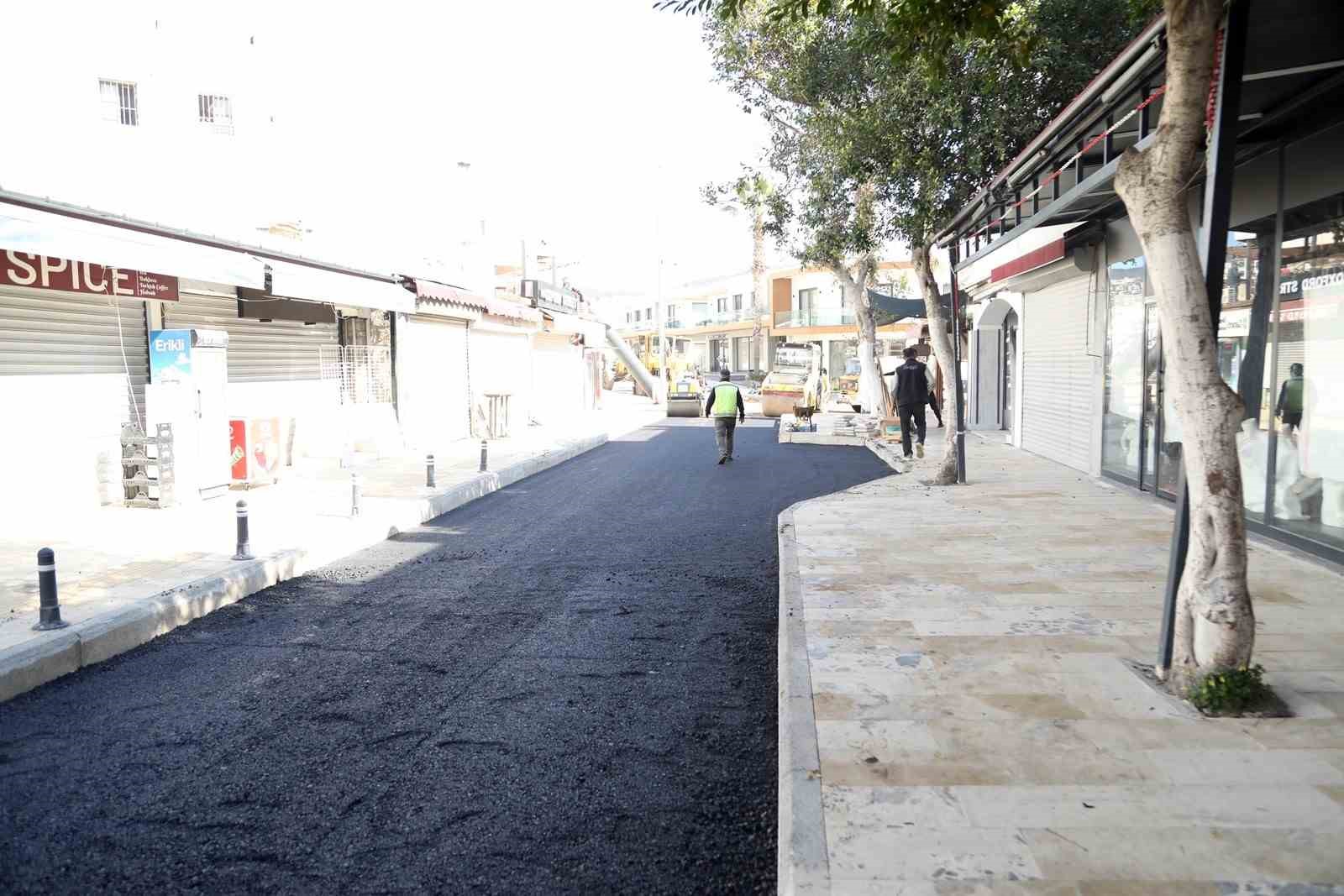 BODRUM BELEDİYESİ, FARKLI KURUMLARCA ALT YAPI ÇALIŞMALARININ TAMAMLANDIĞI CADDE VE