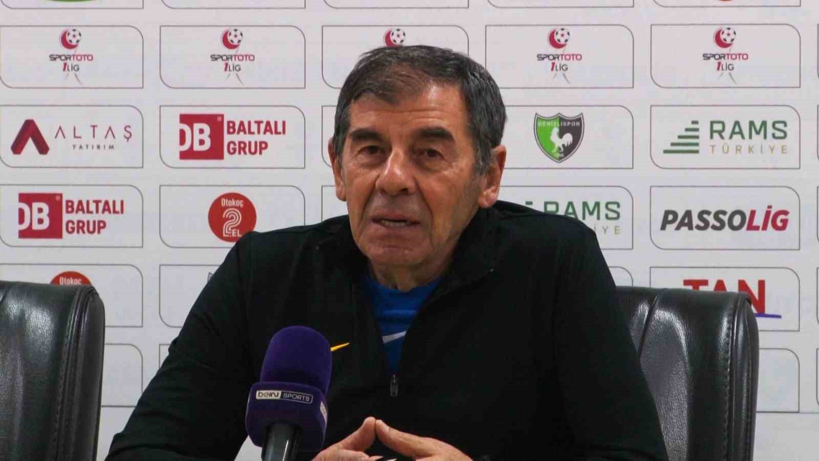 DENİZLİSPOR GALİBİYETİNİN ARDINDAN ANKARA KEÇİÖRENGÜCÜ TEKNİK SORUMLUSU HAMDİ YILMAZ, “YOLUMUZA