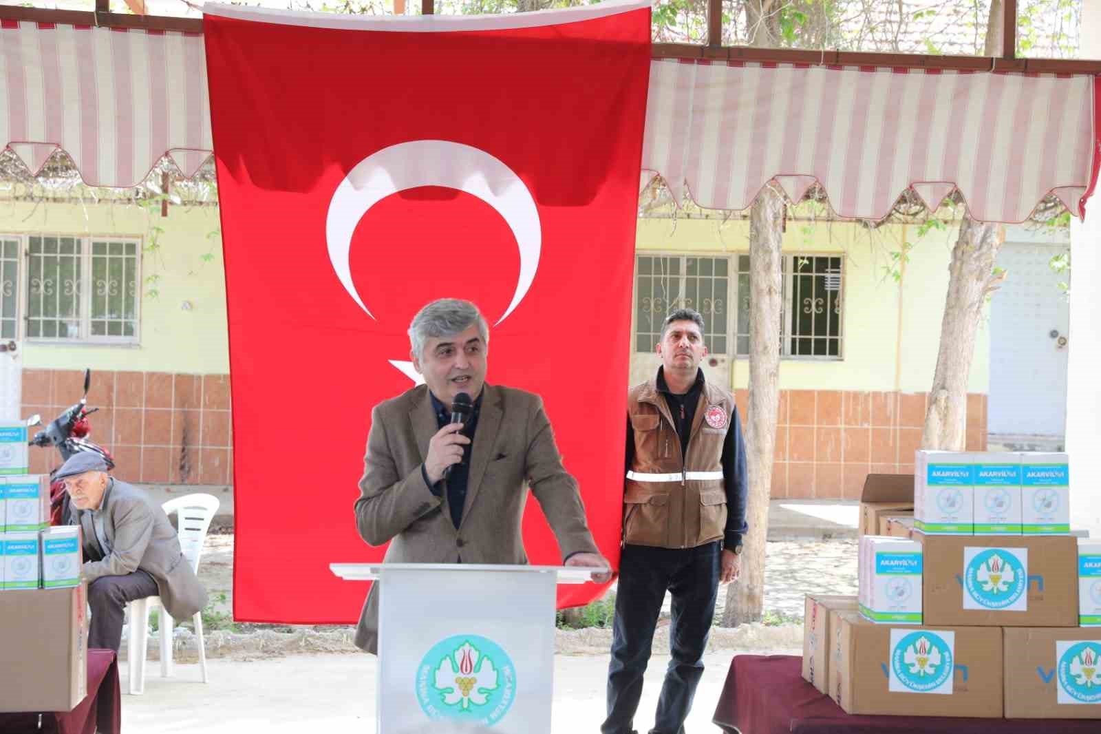 MANİSA BÜYÜKŞEHİR BELEDİYESİ’NİN, MANİSA İL TARIM VE ORMAN MÜDÜRLÜĞÜ ORTAKLIĞIYLA