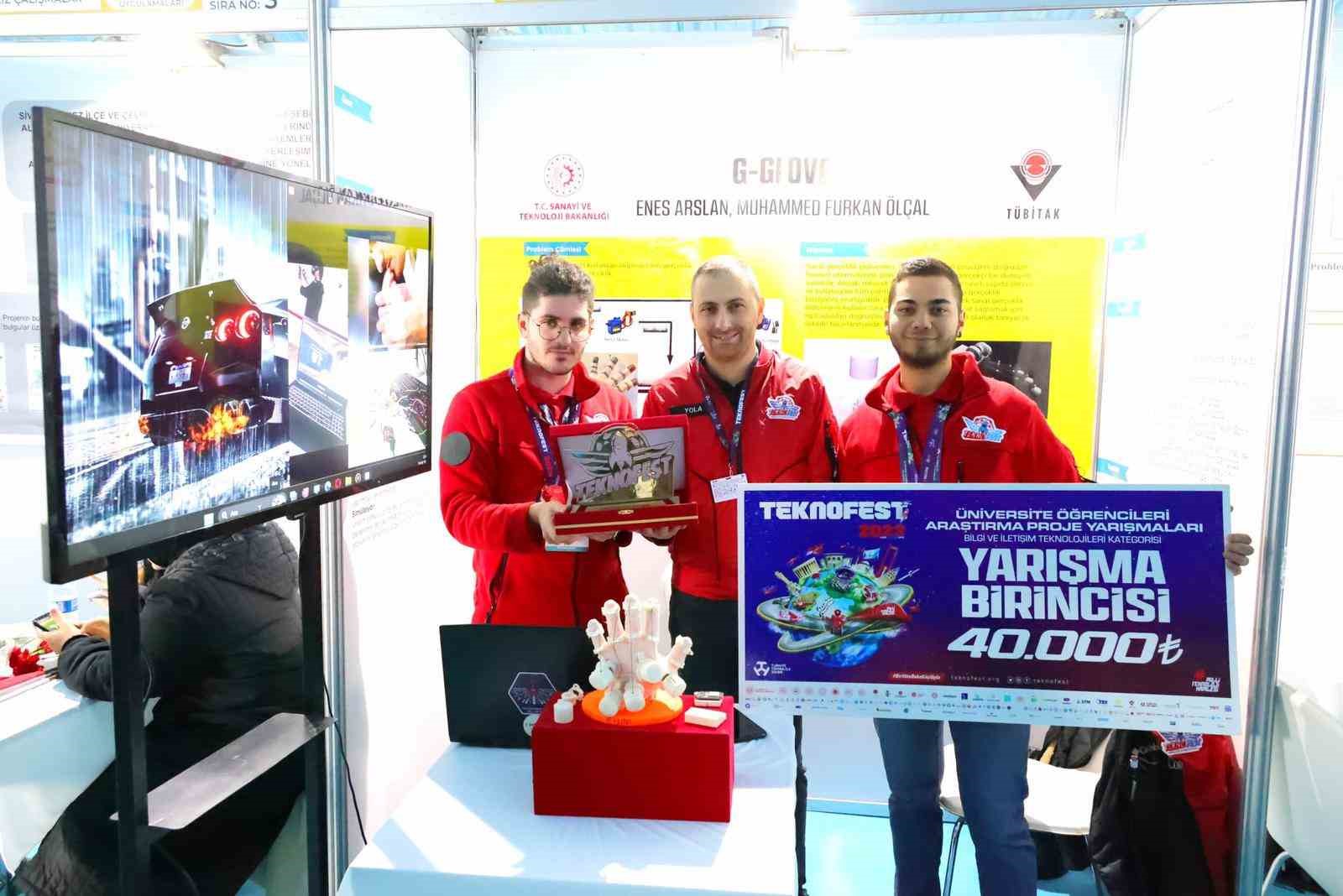 HKÜ ÖĞRENCİLERİ TEKNOFEST’TE BİRİNCİ OLDU