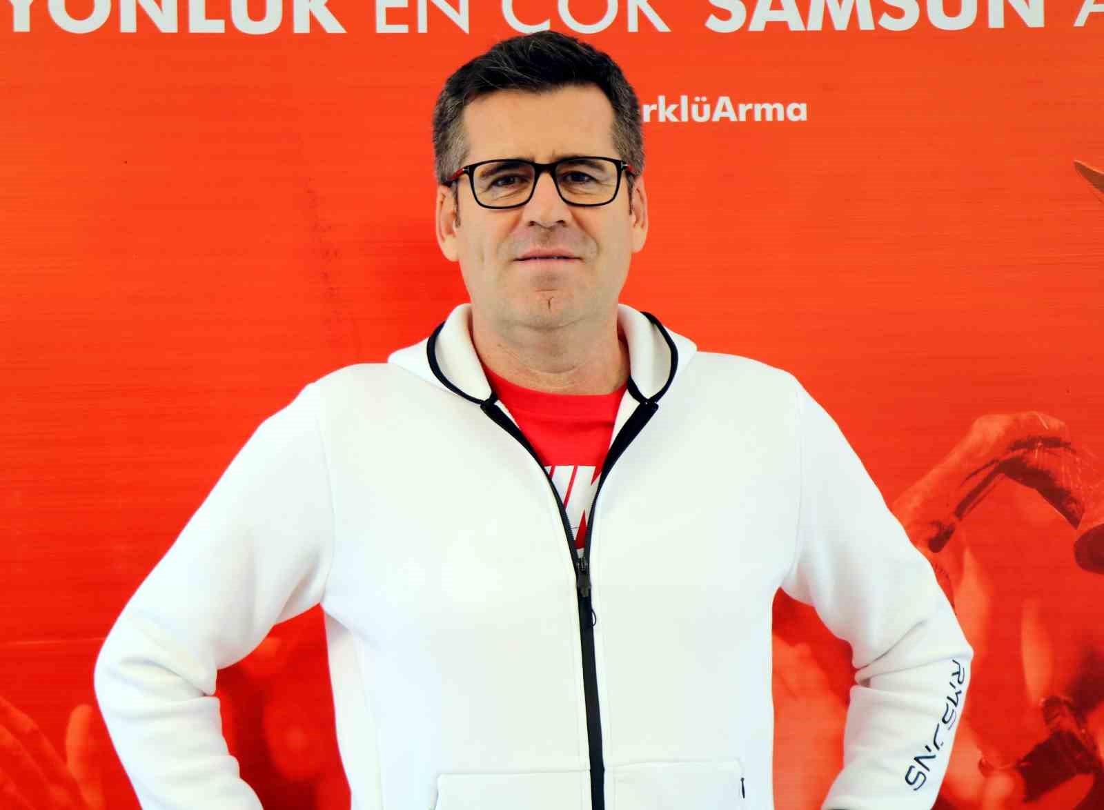 ŞAMPİYON SAMSUNSPOR’UN TEKNİK DİREKTÖRÜ HÜSEYİN EROĞLU, SÜPER LİG’DEKİ YENİ SEZONDAKİ