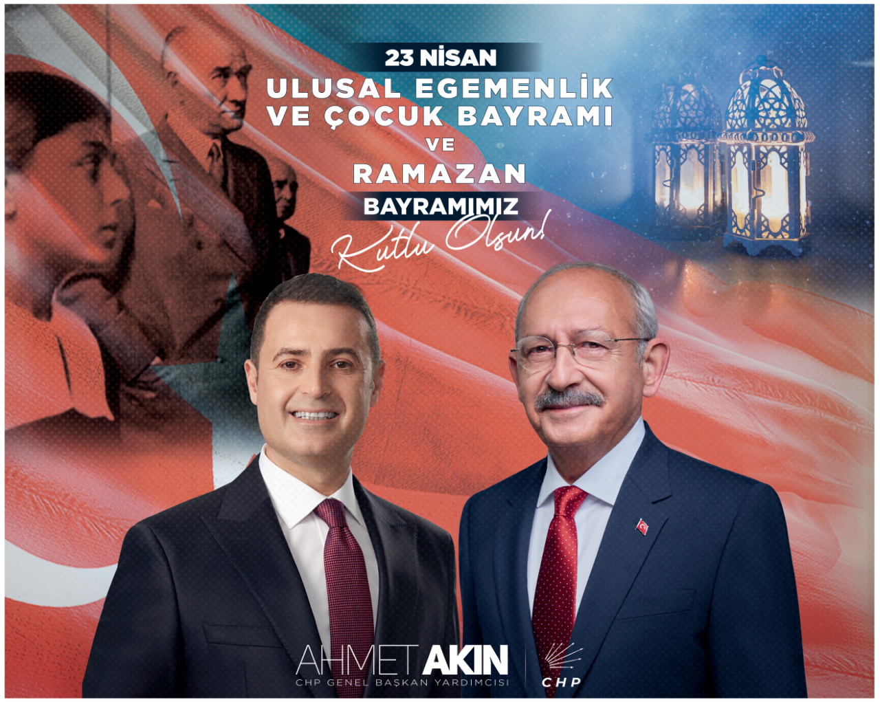 CHP Genel Başkan Yardımcısı Ahmet Akın, Ramazan Bayramı ile 23