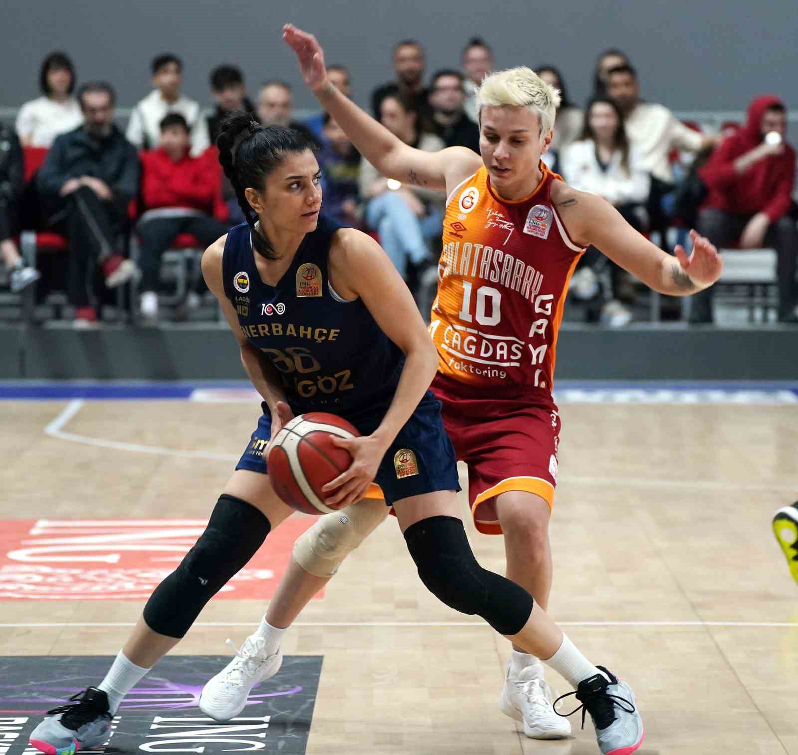 ING KADINLAR BASKETBOL SÜPER LİGİ YARI FİNAL İKİNCİ MAÇINDA FENERBAHÇE
