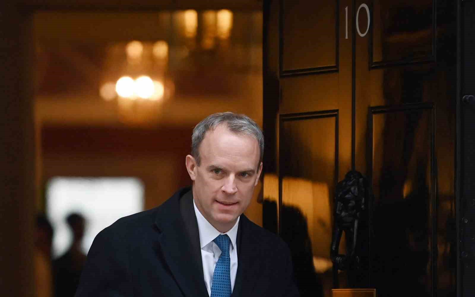 İNGİLTERE BAŞBAKAN YARDIMCISI VE ADALET BAKANI DOMİNİC RAAB, DEVLET MEMURLARINA