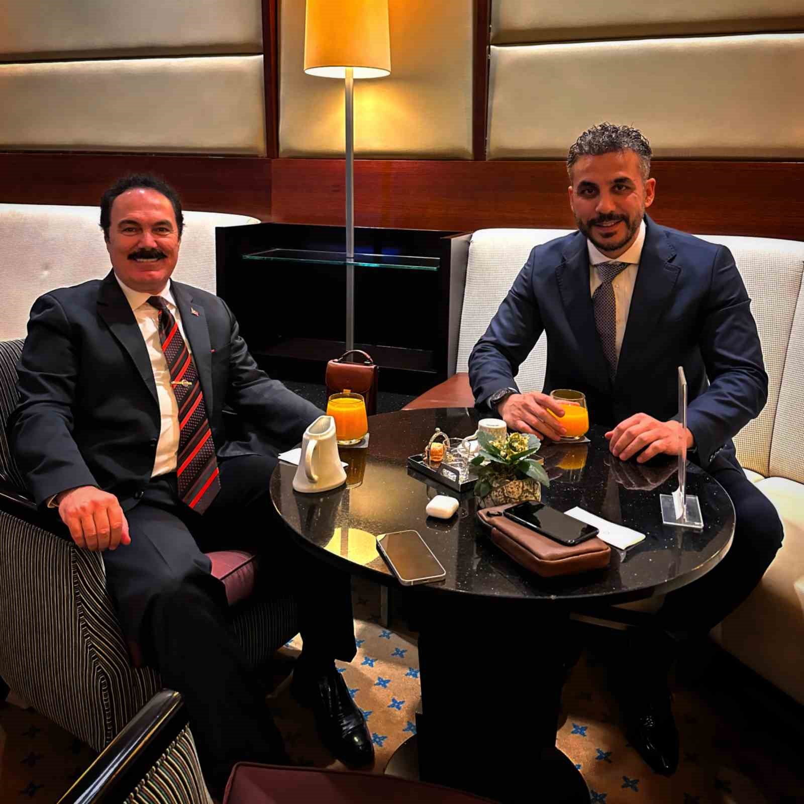 TÜRK İŞ İNSANI ERÇİN POLAT, DÜNYA GENÇLİK VE SPOR KONFEDERASYONU