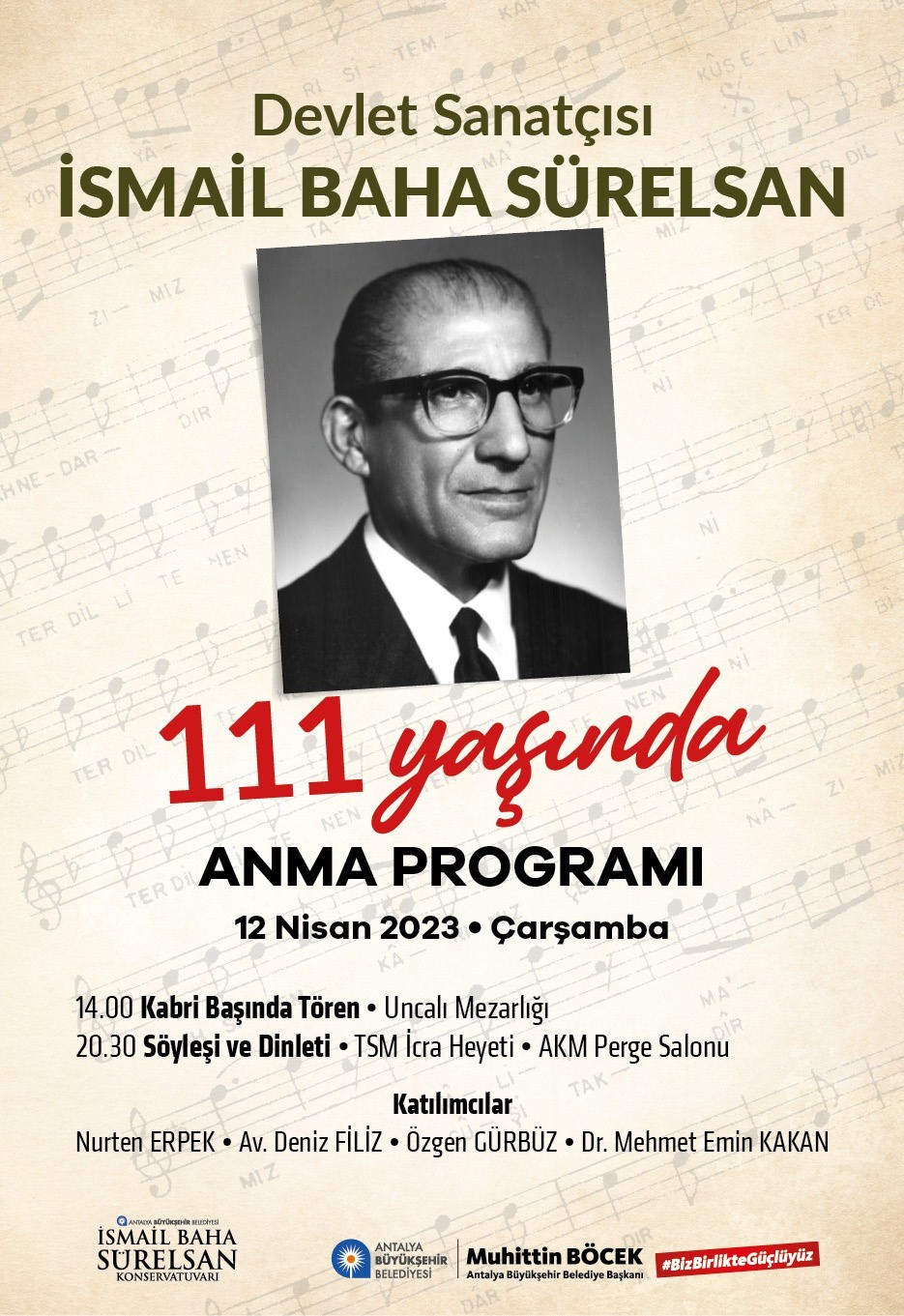 ANTALYA’NIN YETİŞTİRDİĞİ EN ÖNEMLİ İSİMLERDEN BİRİ OLAN DEVLET SANATÇISI İSMAİL