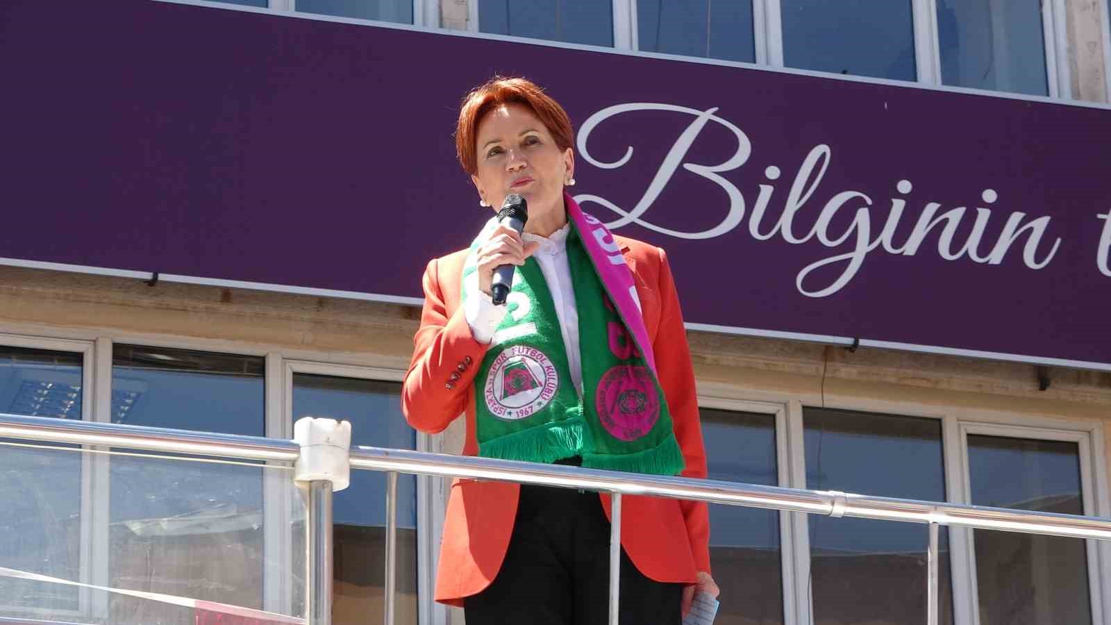 İYİ PARTİ GENEL BAŞKANI MERAL AKŞENER, SEÇİM ÇALIŞMALARI ÇERÇEVESİNDE GELDİĞİ