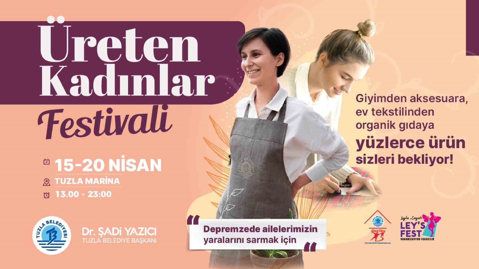 KADIN GİRİŞİMCİLER ÇARŞISI TUZLA’DA AÇILIYOR