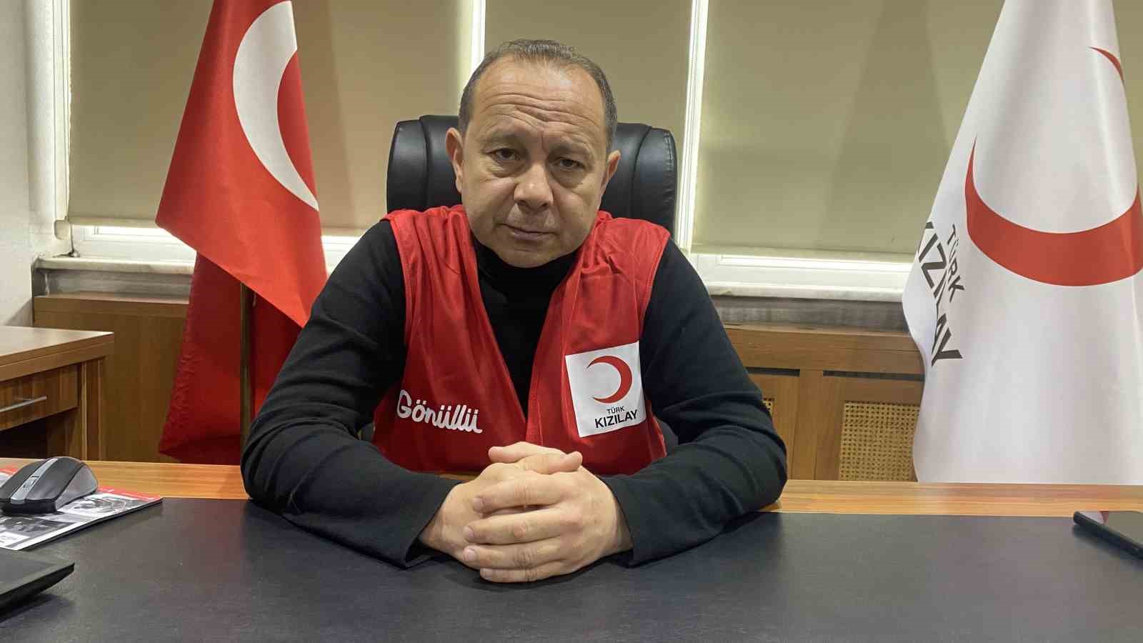 TÜRK KIZILAY ZONGULDAK ŞUBE BAŞKANI MURAT KANLI, AMELİYATLARIN ARTMASI NEDENİYLE