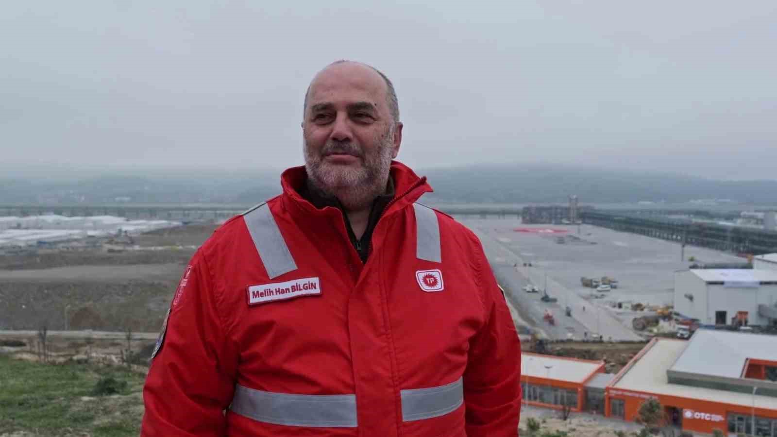TÜRKİYE PETROLLERİ ANONİM ORTAKLIĞI GENEL MÜDÜRÜ MELİH HAN BİLGİN, KARADENİZ'İN